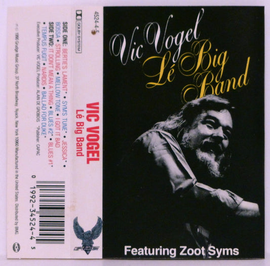 Vic Vogel Le Big Band Featuring Zoot Syms* : Vic Vogel Le Big Band (Cass, Dol)