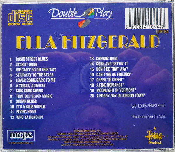 Ella Fitzgerald : Basin Street Blues (CD, Comp)