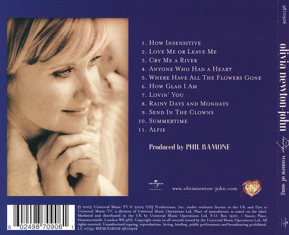 Olivia Newton-John : Indigo - Women Of Song (CD, Album)