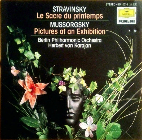 Igor Stravinsky, Modest Mussorgsky, Berliner Philharmoniker, Herbert von Karajan : Le Sacre Du Printemps - Pictures At An Exhibition (CD, Comp, RM)