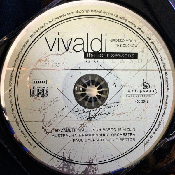 Vivaldi*, Australian Brandenburg Orchestra : The Four Seasons (CD, Album)