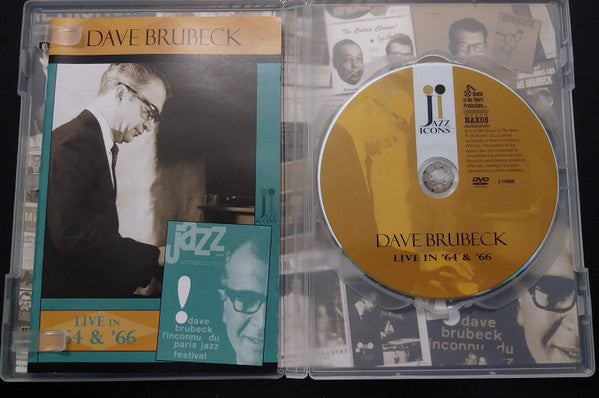 The Dave Brubeck Quartet : Live In '64 & '66 (DVD-V, Mono)