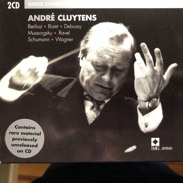 André Cluytens, Berlioz*, Bizet*, Debussy*, Mussorgsky*, Ravel*, Schumann*, Wagner* : Great Conductors Of The 20th Century (2xCD, Comp, Mono, RM + Box)