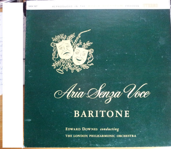Edward Downes, London Philharmonic Orchestra : Aria Senza Voce (LP)