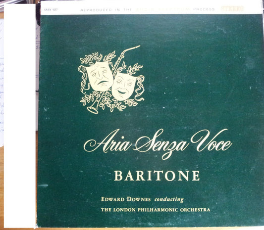 Edward Downes, London Philharmonic Orchestra : Aria Senza Voce (LP)
