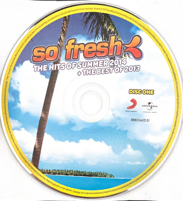 Various : So Fresh: The Hits Of Summer 2014 + The Best Of 2013 (2xCD, Comp)