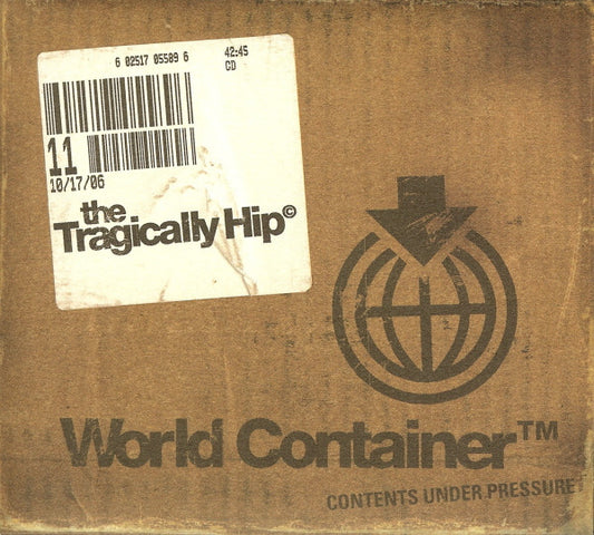 The Tragically Hip : World Container (CD, Album, Ltd, Dig)
