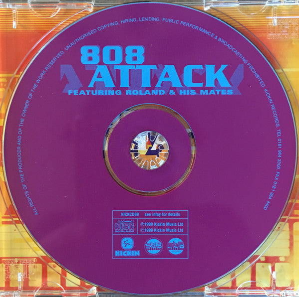 Various : 808 Attack (CD, Comp)