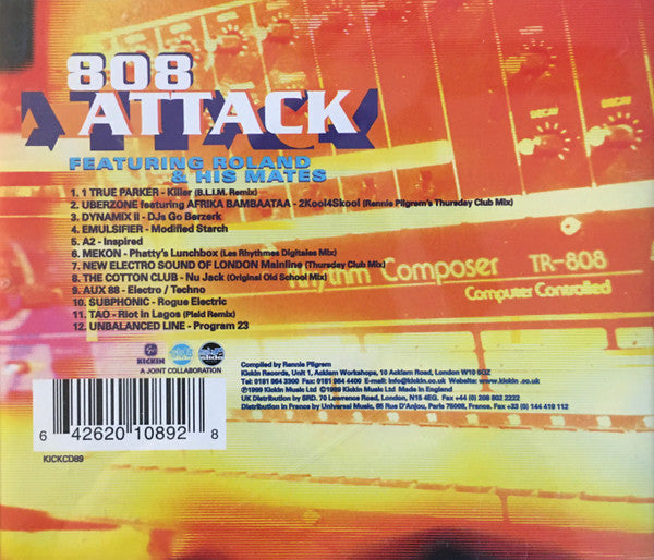 Various : 808 Attack (CD, Comp)
