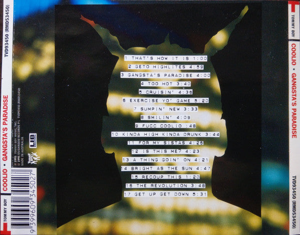 Coolio : Gangsta's Paradise (CD, Album)