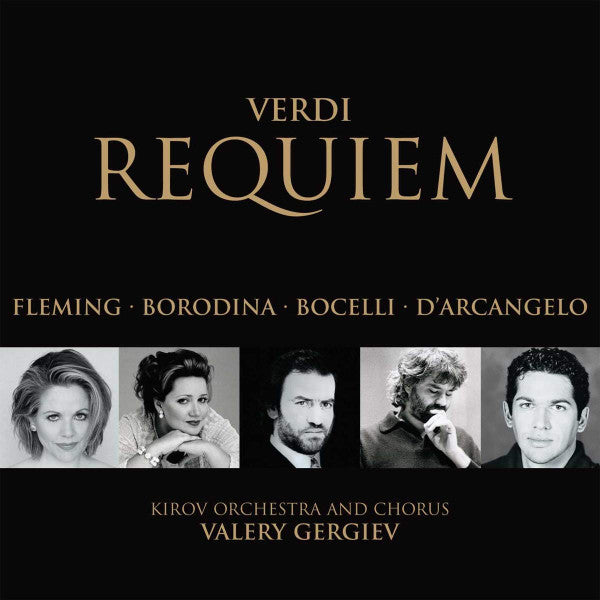 Verdi* - Fleming* · Borodina* · Bocelli* · D'Arcangelo* · Kirov Orchestra And Chorus*, Valery Gergiev : Requiem (2xCD, Album, Dig)