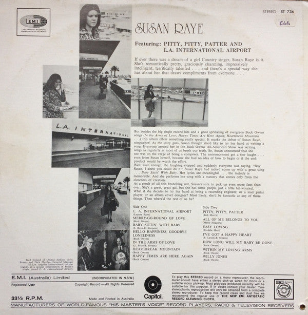 Susan Raye : Susan Raye (LP, Comp)
