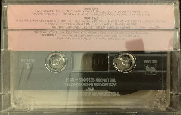 Alberta Hunter With Jack Jackson & His Orchestra* : The Legendary Alberta Hunter The London Sessions - 1934 (Cass, Comp)