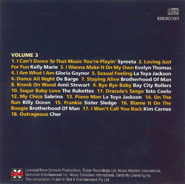 Various : Disco Mania Volume 3 (CD, Comp)