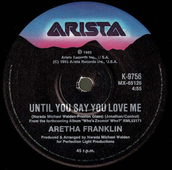 Aretha Franklin : Freeway Of Love (7", Single)