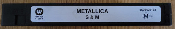Metallica With Michael Kamen Conducting San Francisco Symphony : S&M (VHS, PAL)