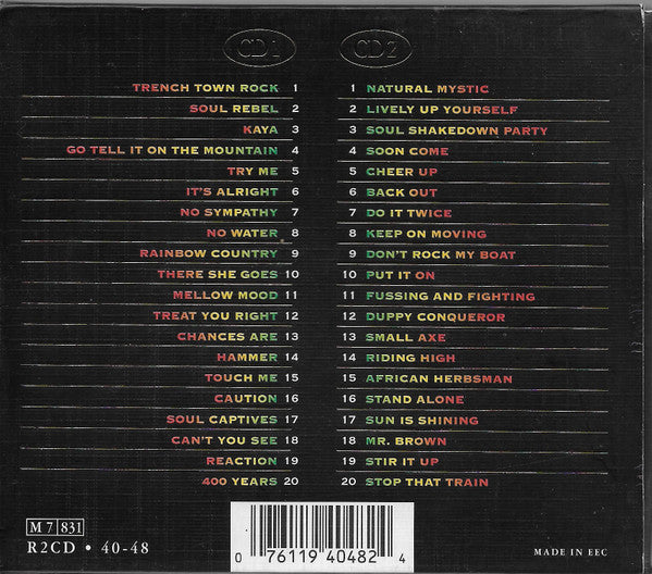 Bob Marley : The Gold Collection - 40 Classic Performances (2xCD, Comp)
