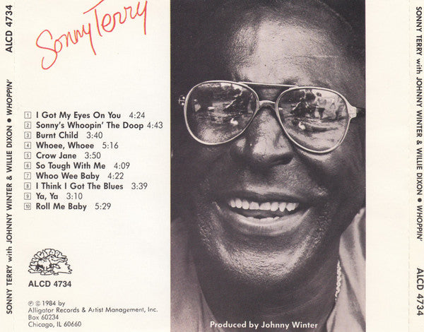 Sonny Terry, Johnny Winter, Willie Dixon, Styve Homnick : Whoopin' (CD, Album)