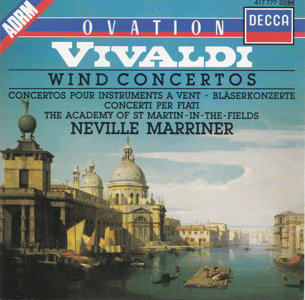 Vivaldi*, The Academy Of St. Martin-in-the-Fields, Neville Marriner* : Wind Concertos (CD, Comp, RM)