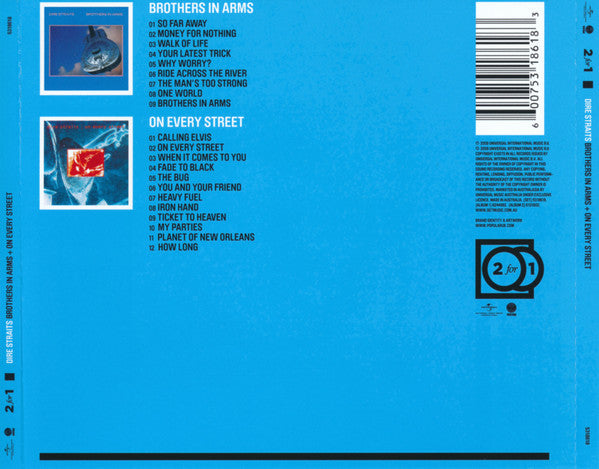 Dire Straits : Brothers In Arms + On Every Street (CD, Album, RE + CD, Album, RE + Comp, RE)