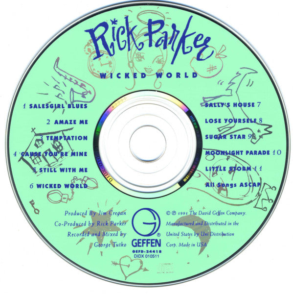 Rick Parker : Wicked World (CD, Album)