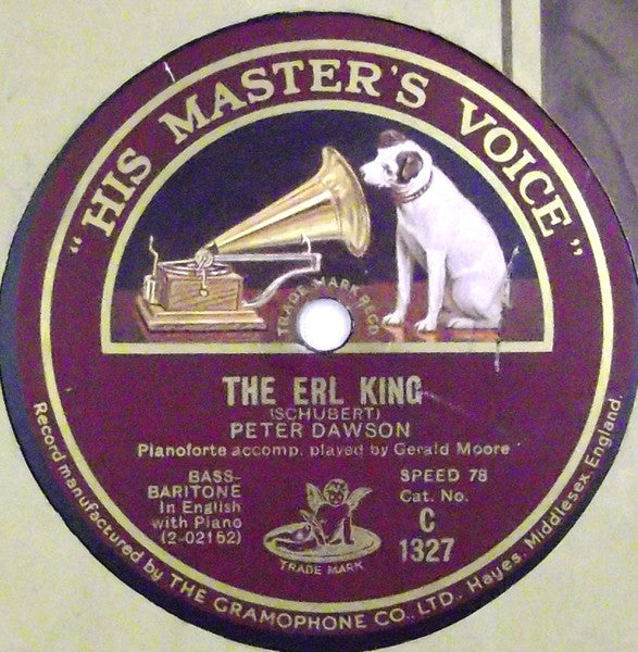 Peter Dawson : The Erl King / Don Juan's Serenade (Shellac, 12")