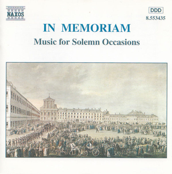 Various : In Memoriam - Music For Solemn Occasions (CD, Comp)