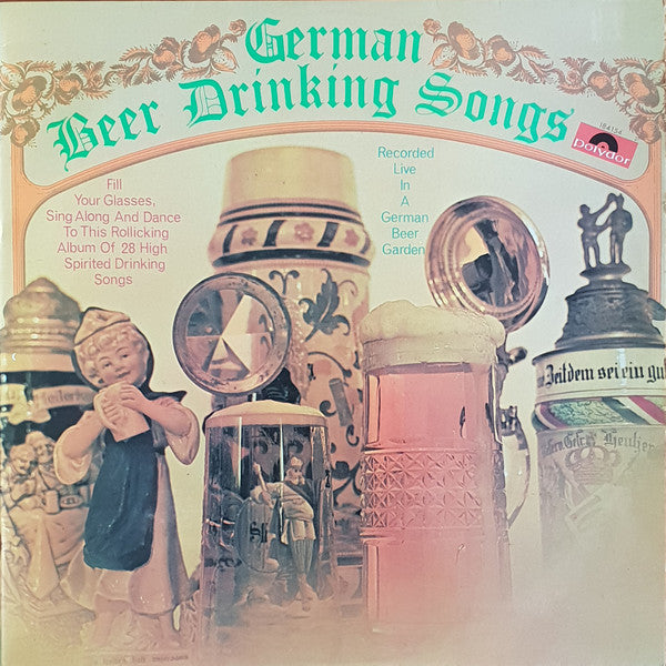 Unknown Artist : German Beer Drinking Songs (LP, Comp)