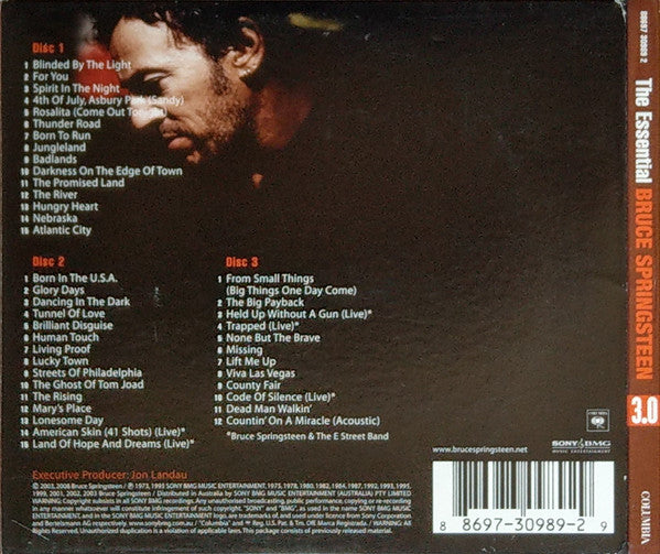 Bruce Springsteen : The Essential Bruce Springsteen (3xCD, Comp, Ltd, RE, dig)