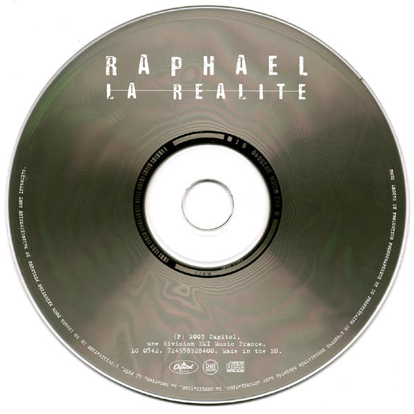 Raphael* : La Réalité (CD, Album, Enh, RE)