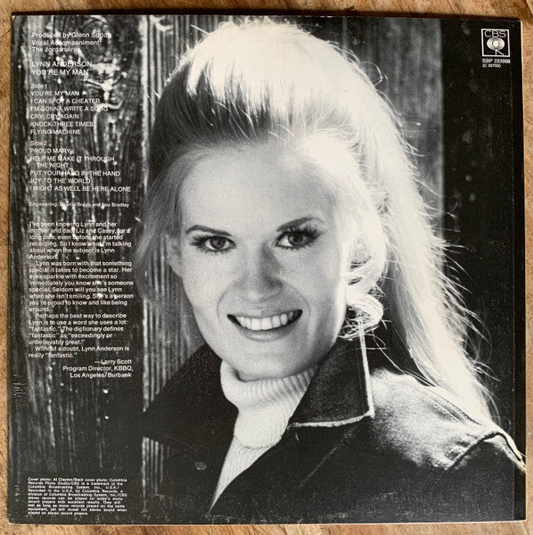 Lynn Anderson : You're My Man (LP, Album)