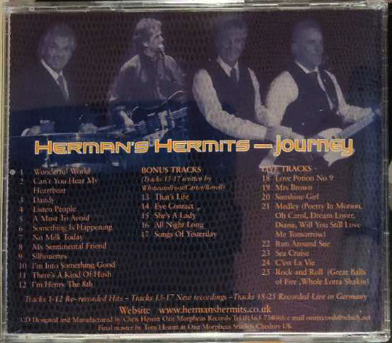Herman's Hermits : Journey (CD, Album)