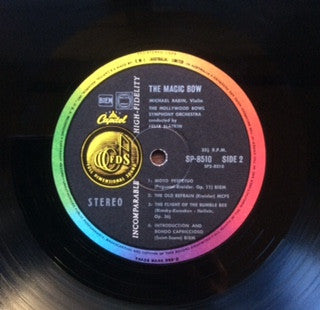 Michael Rabin, The Hollywood Bowl Symphony Orchestra : The Magic Bow (LP, Album)