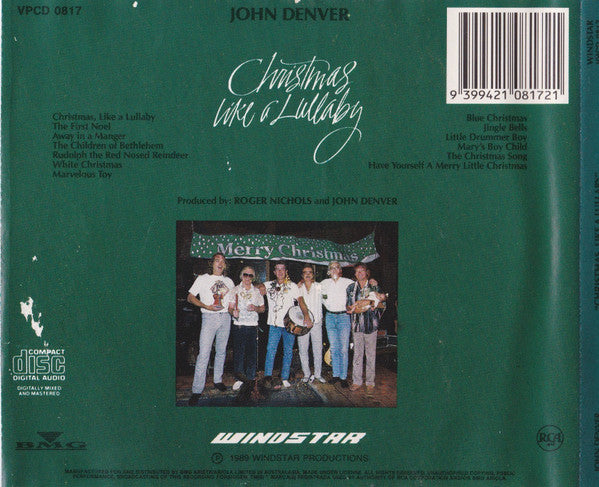 John Denver : Christmas Like A Lullaby (CD, Album)