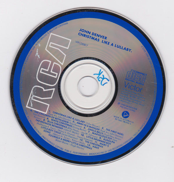 John Denver : Christmas Like A Lullaby (CD, Album)