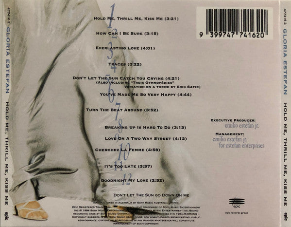 Gloria Estefan : Hold Me, Thrill Me, Kiss Me (CD, Album)
