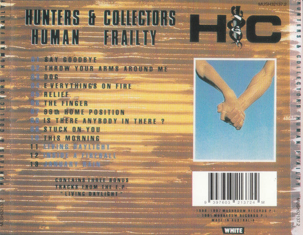 Hunters & Collectors : Human Frailty (CD, Album, RE)