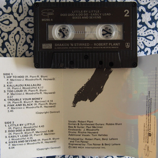 Robert Plant : Shaken 'N Stirred (Cass, Album)