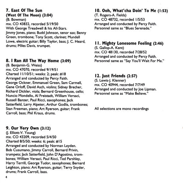 Sarah Vaughan : The Essence of Sarah Vaughan (CD, Comp, Mono)