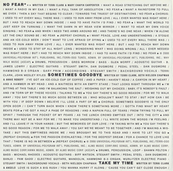 Terri Clark : Fearless (HDCD, Album, Enh)