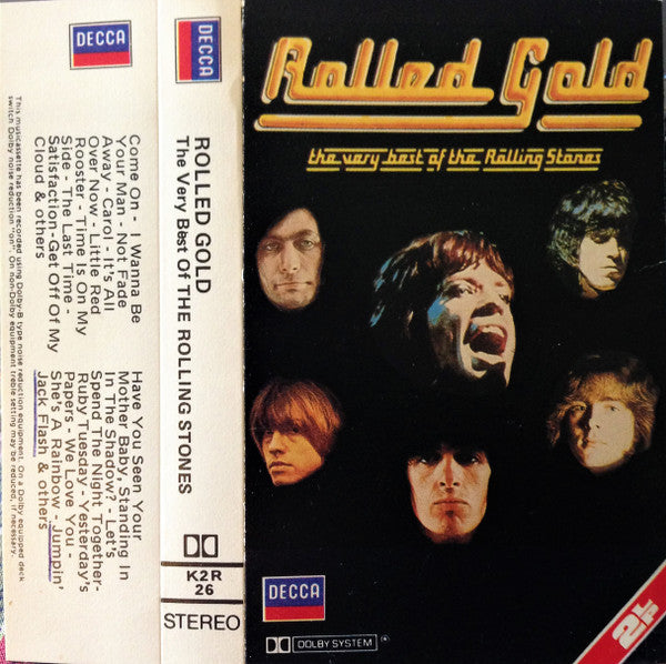 The Rolling Stones : Rolled Gold - The Very Best Of The Rolling Stones (Cass, Comp, RE)