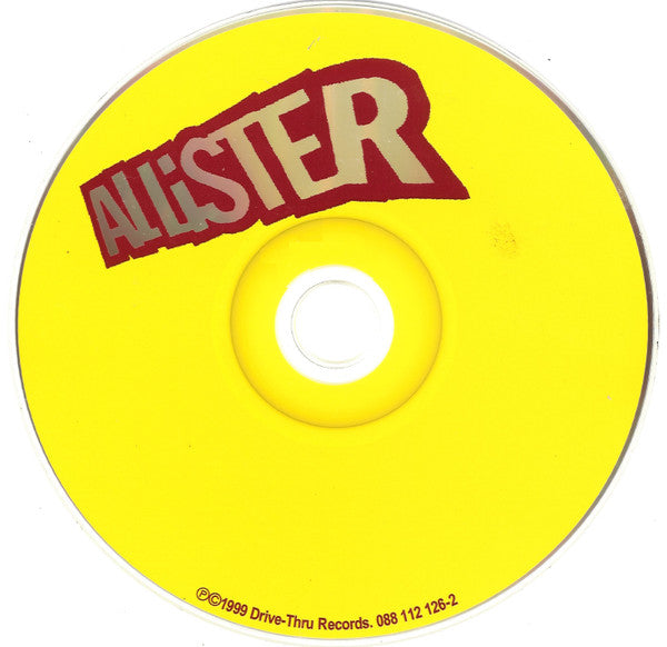 Allister : Dead Ends And Girlfriends (CD, Album)