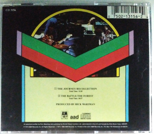 Rick Wakeman : Journey To The Centre Of The Earth (CD, Album, RE, Den)