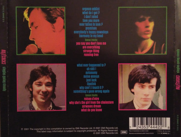 Buzzcocks : Singles Going Steady (CD, Comp, RE, RM)