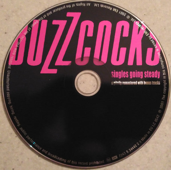 Buzzcocks : Singles Going Steady (CD, Comp, RE, RM)