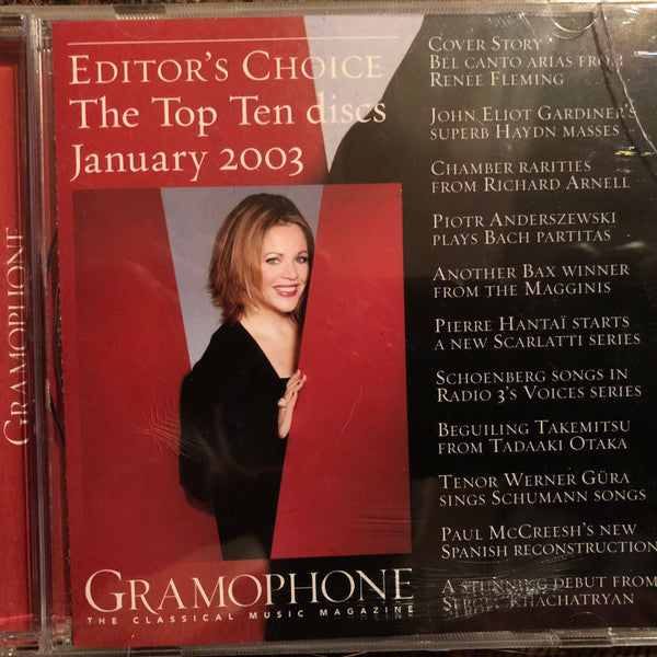 Various : Gramophone Editor's Choice - January 2003 (CD, Promo, Smplr)