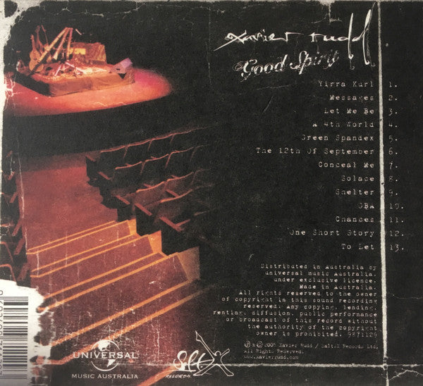Xavier Rudd : Good Spirit (CD, Album)
