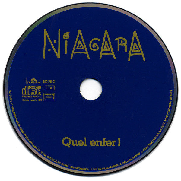 Niagara (2) : Quel Enfer! (CD, Album)