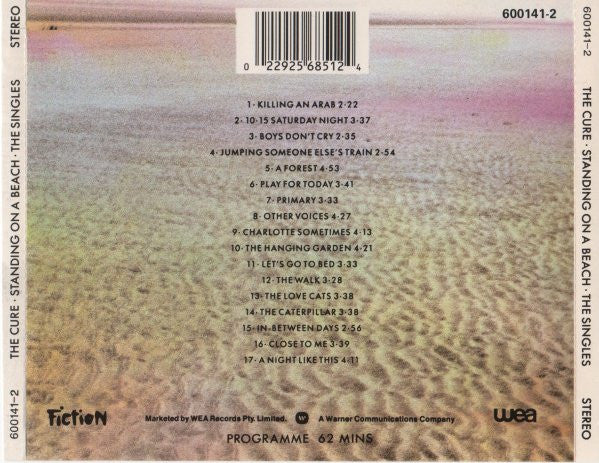 The Cure : Standing On A Beach - The Singles (CD, Comp, RE)