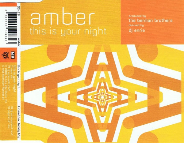 Amber : This Is Your Night (CD, Maxi)